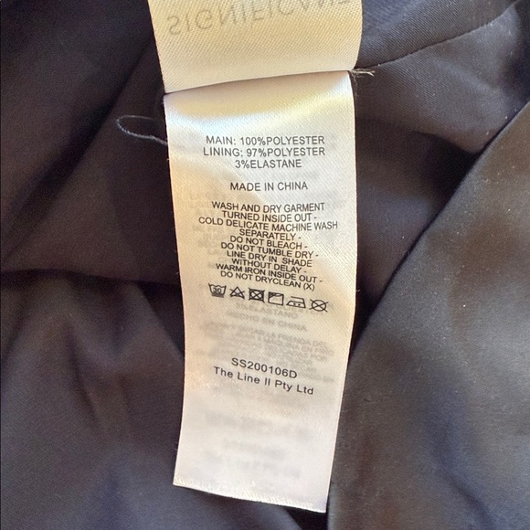 Significant Other Azure One Shoulder Sash Mini Dress - Picture 12 of 12